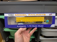 Dapol BHSpec856D OO Gauge IOA Ballast Wagon Network Rail Yellow