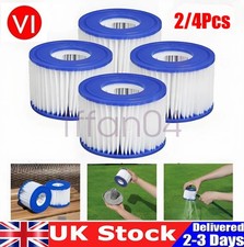 2/4pcs For Bestway Lazy Lay-Z-Spa Filters VI Cartridge Hot Tub Spa Swimming pool