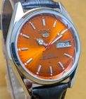 Rare vintage Seiko 5 automatic day date movement number 6309A japan made men's w