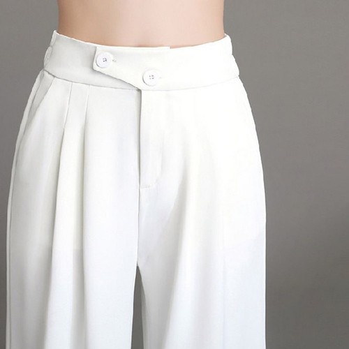 Pantalone tuta donna casual con bottoni per relax primavera e autunno moda - Foto 6 di 16