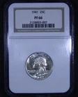 1941 Washington Quarter - 25c NGC PR66 - Flashy Proof Surfaces!