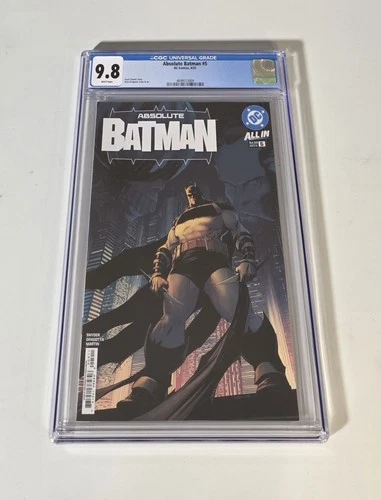 Absolute Batman #5 CGC 9.8 Graded Cover A 1st Print Scott Snyder Nick Dragotta