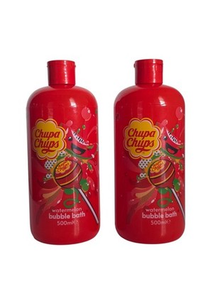 Chupa Chups Watermelon Bubble Bath 16.9 Fl.oz~2pk