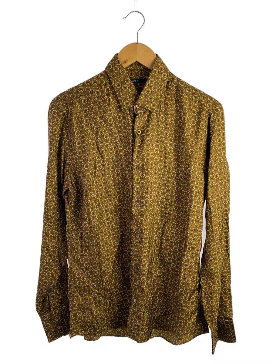 Gucci Silk Long Sleeve Casual Button-Down Shirts for Men for sale