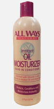 All Ways Natural Instant Oil Moisturizer Leav...