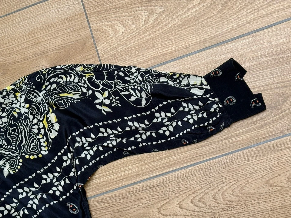 Frogbox Overall Jumpsuit blau floral Gürtel Marlene Hose Gr. 38 TOP - Bild 4 von 4