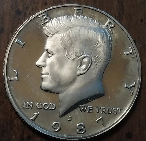 1987 S Kennedy Half Dollar PROOF US Mint Coin
