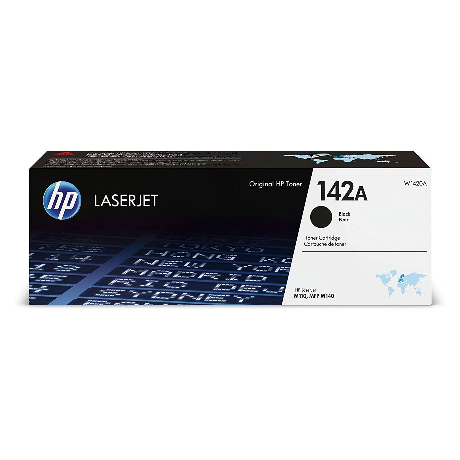 Original HP 142A Black Toner Cartridge (W1420A)