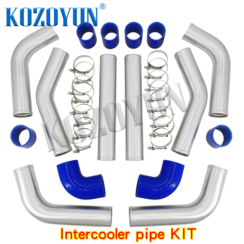 Universal Intercooler Pipe Kit (3") 76mm - 8 Pc Silicon - Foto 11