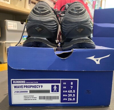 Mizuno Wave Prophecy 9 Unisex Running Shoes Sports Grey [US Mizuno Wave Prophecy 9 Unisex Running Shoes Sports Grey [US