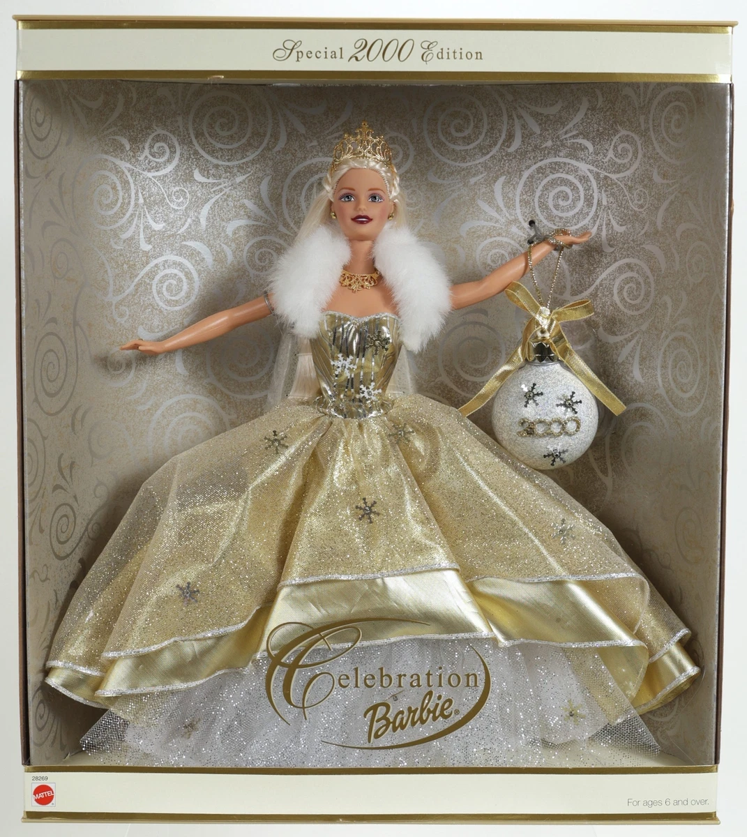 Celebration Barbie Doll Special 2000 Edition 28269 Never Removed
