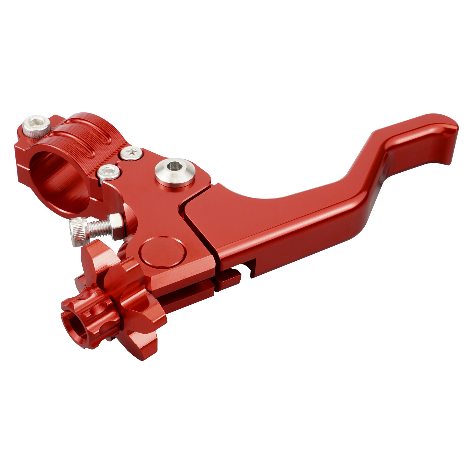 CNC Short Stunt Clutch Lever Perch For Honda Yamaha Kawasaki Suzuki