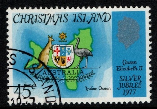 Christmas Island 1977 Silver Jubilee SG83 VF Used/CTO
