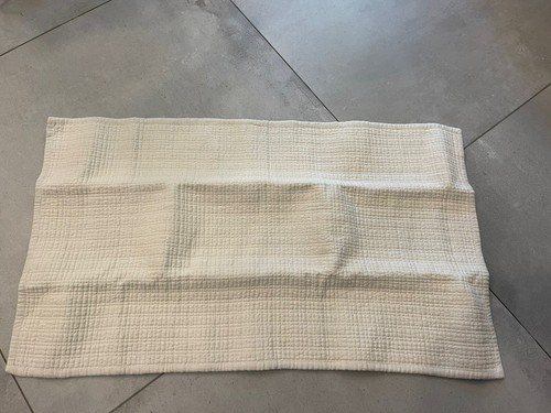 Restoration Hardware TEXTURED WASHED LINEN King SHAM Sand Color $195 - Picture 3 of 8