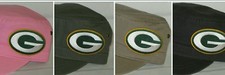 Sombrero de sarga de algodón Green Bay Packers ~ PARCHE/LOGO CLÁSICO DE LA NFL ~ 4 colores ~ NUEVO
