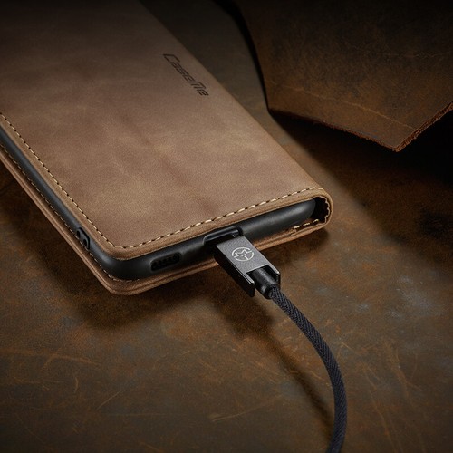 Coque Pour Samsung S24 S23 S22 Ultra S21 S20 FE étui folio portefeuille en cuir - Imagen 29 de 55