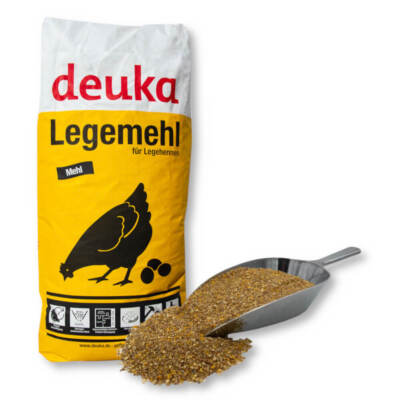 Deuka Legemehl 25 kg Mehl Eier Legehennen Geflügelfutter Hühnerfutter Legefutt