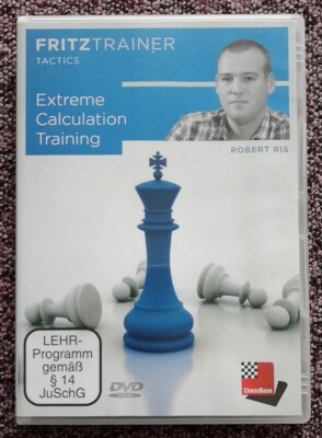 CHESSBASE DVD - FRITZTRAINER - EXTREME CALCULATION TRAINING - ROBERT RIS