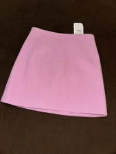 Elodie Thick Warm Pink Mini Skirt