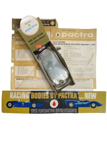 Vintage NOS Pactra 1/24 Slot Car Ferrari Monza Car w Stickers (5)  Advertisement - Picture 1 of 10