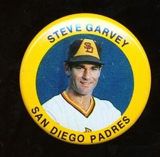 Vintage USA Steve Garvey San Diego Padres MLB Baseball pin or badge - #9