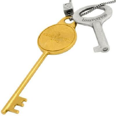 LV ネックレス LOUIS VUITTON LV Key Necklace MP2842 Chain Silver & Gold