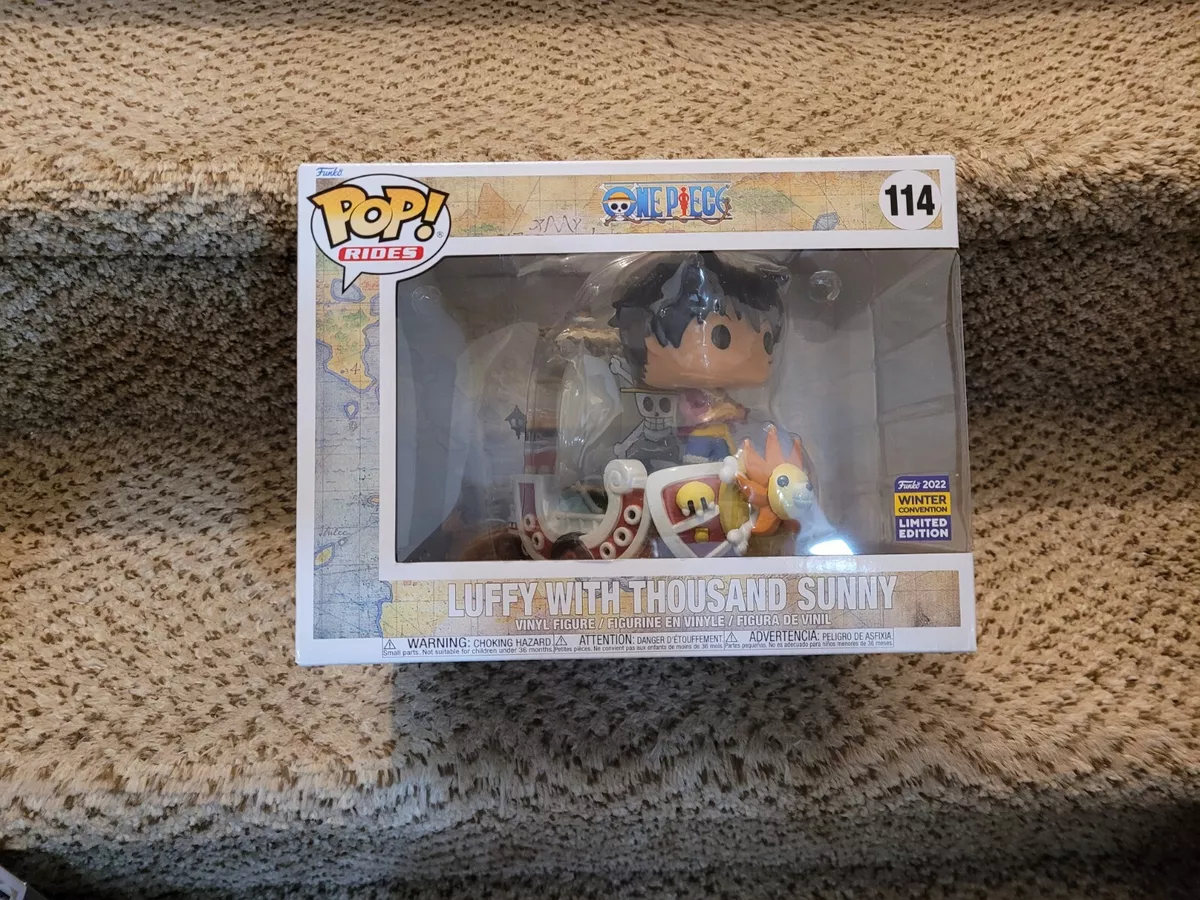 Funko Luffy with Thousand Sunny 114 Rides Excl Pop One Piece(DRM220804)