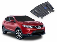 Unterfahrschutz Motor + Getriebeschutz Aus Stahl FüR Nissan Qashqai 2014-2019