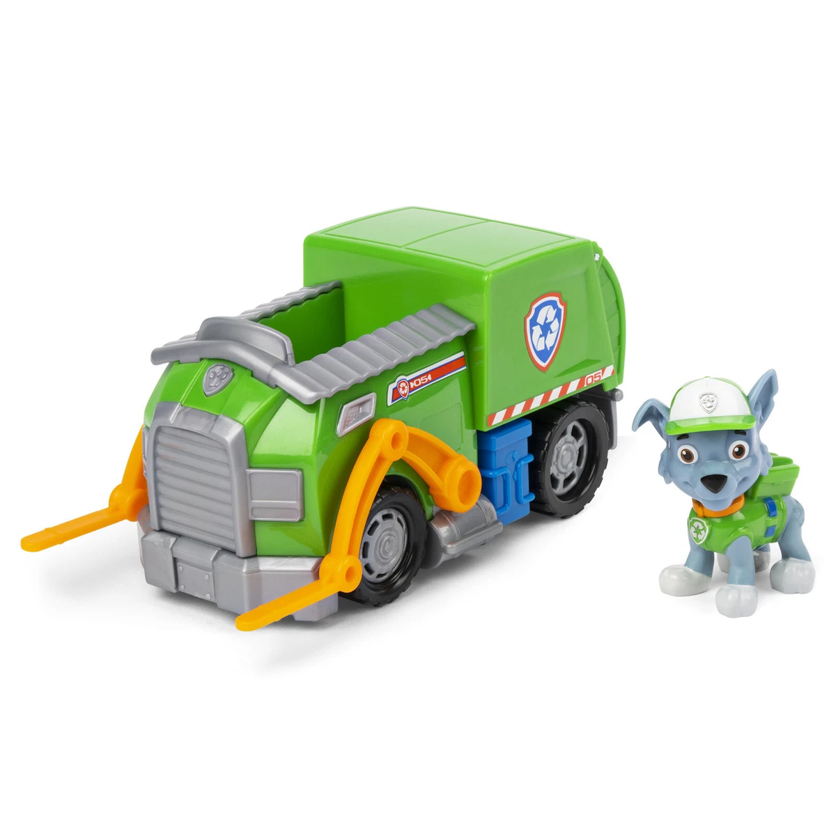 Paw Patrol Rocky Recycle Truck Basic Vehicle and Pup SM6052310 eBay