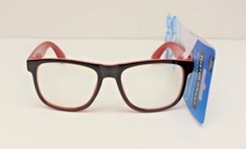 Foster Grant KIDS Red  Black Blue Light Glasses 100 UVA-UVB Diego 640 BL