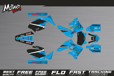 TM Racing Graphics kit 4 stroke 2004 2005 2006 2007 Decals Stickers Enduro EN