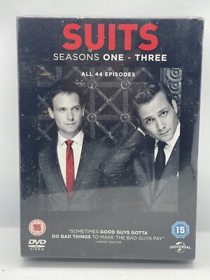 Suits Series 1-3 Complete (Box Set) (DVD, 2014