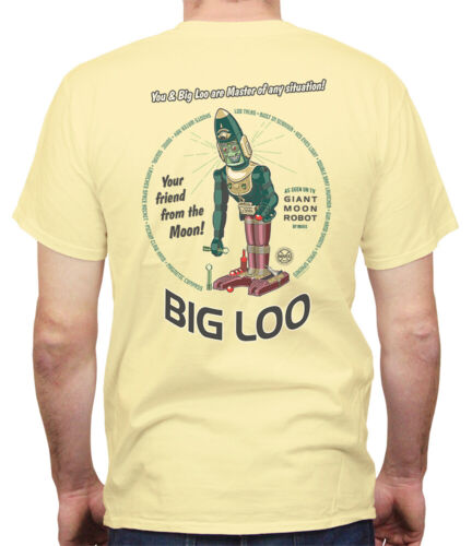 Marx Toys "Big Loo" Your Friend from the Moon Retro T-shirt - Afbeelding 1 van 3