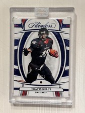 2023 Flawless Collegiate #39 Travis Kelce Sapphire Encased 07/20 SSP