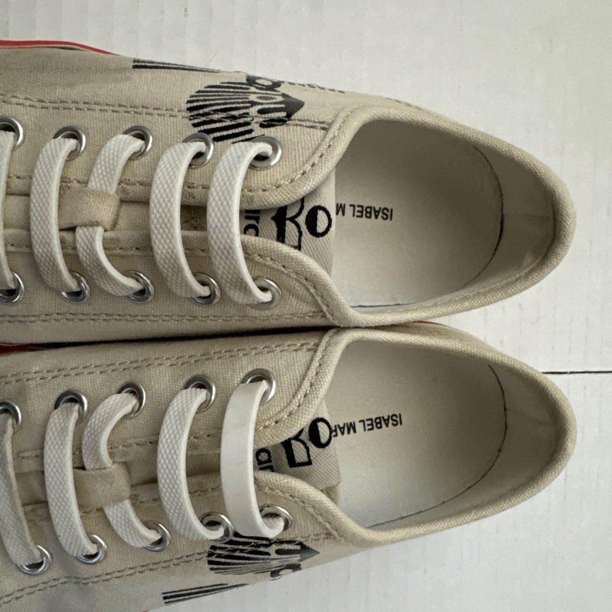 Isabel Marant Binkoo Low Top Canvas Sneaker Shoes 5 | eBay