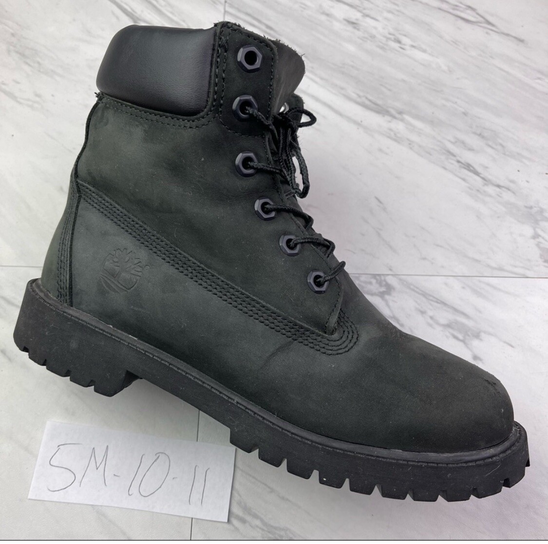Timberland Junior Youth Big boys 5 Premium black Leather  display picture 2