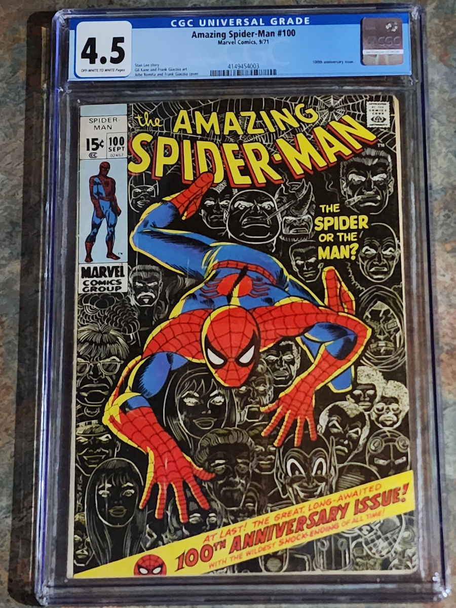 Amazing Spider-man 100 CGC 4.5 | eBay Amazing Spider-man 100 CGC 4.5 | eBay