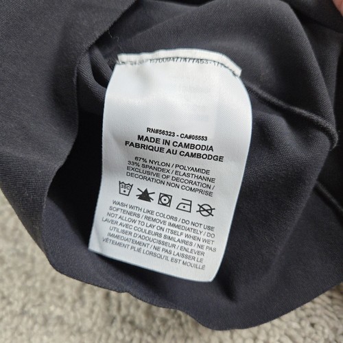 Nike Yoga Womens XXL Athletic Top Tight Fit ASG Baseball Deep Scoop Neck Shirt - Picture 8 of 9