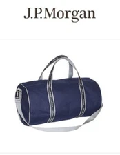 Official JP Morgan Chase JPM - 17” Original Duffel FO Trader Banker Bag Tote NEW