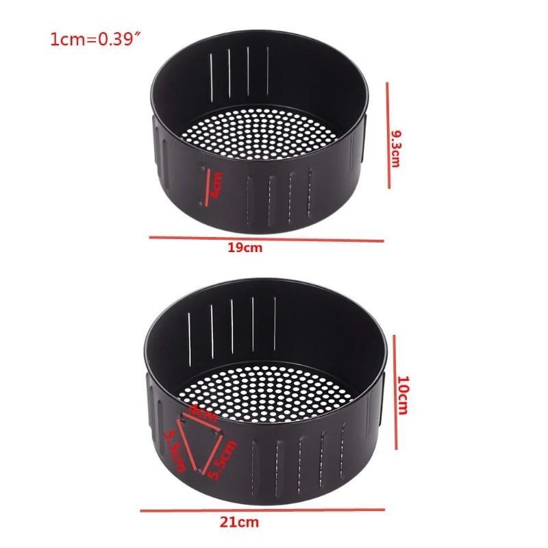 Universal Durable Compact Air Fryer Replacement Basket Accessories Reusable