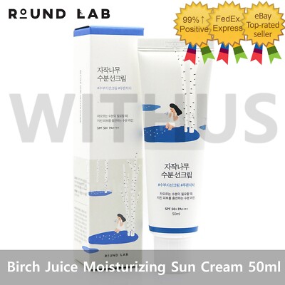 ROUND LAB Birch Juice Moisturizing Sun Cream 50ml SPF50+ PA++++ / All skin types