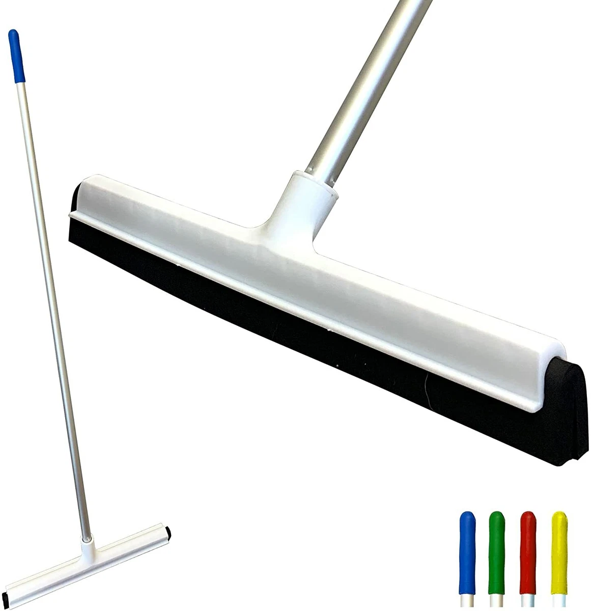 Floor Squeegee with Handle 46cm Foam Large Mop Wet Shower Industrial Heavy  Duty