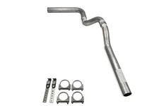 Cadillac Escalade 2001-2006 3" Single Exhaust Kit Side Exit No Muffler No Tip