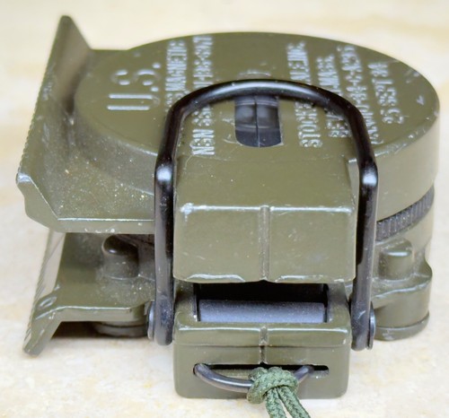 1984 Sandy-183 US Military Magnetic Compass 3H NSN 6605-01-196-6971 Stocker READ - Picture 10 of 12