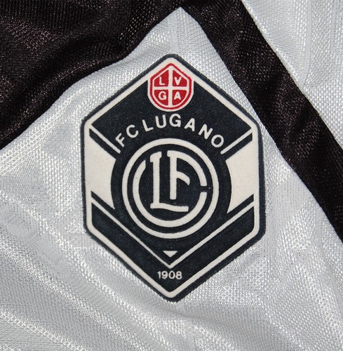 LUGANO MAGLIA HUMMEL AWAY JERSEY TRIKOT SHIRT MAILLOT 1990-1992 - Imagen 4 de 7