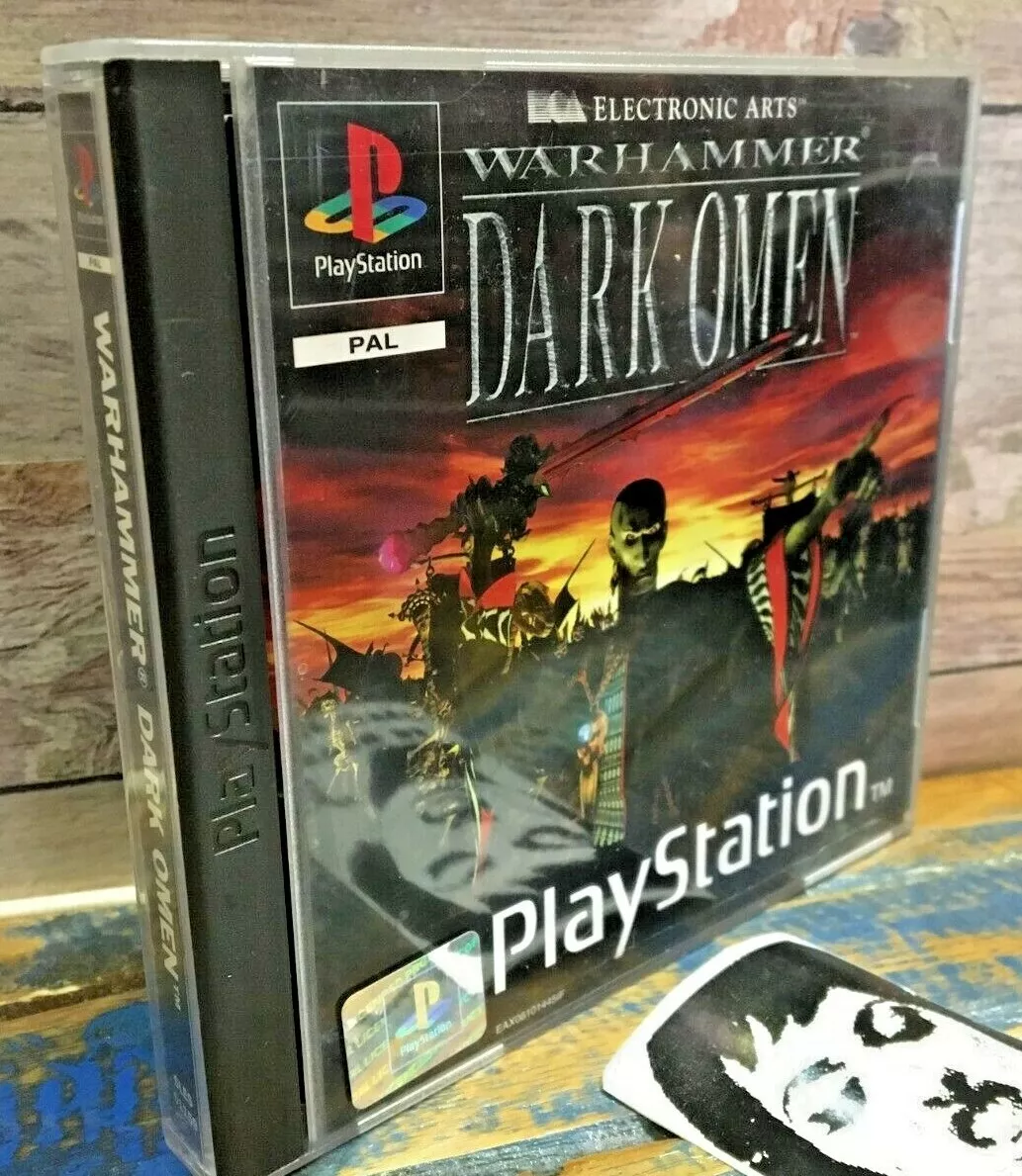 Warhammer Dark Omen PLAYSTATION 1 PS1 Psx Psone Pal Eng Deutsch