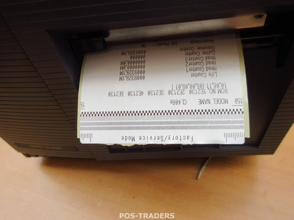 SATO CL408E Parallel Thermo Label Drucker REWINDER 203dpi 4.1" 104mm - 9329.1 M - Bild 2 von 4