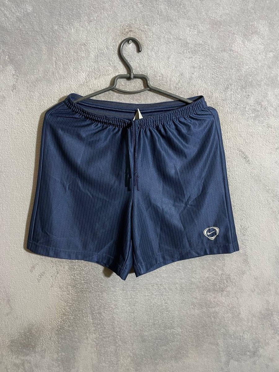 nike navy blue soccer shorts