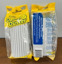 2 pc Scrub Daddy Damp Duster ScrubDaddy BRAND NEW Dusting Sponges FREE SHIPPING