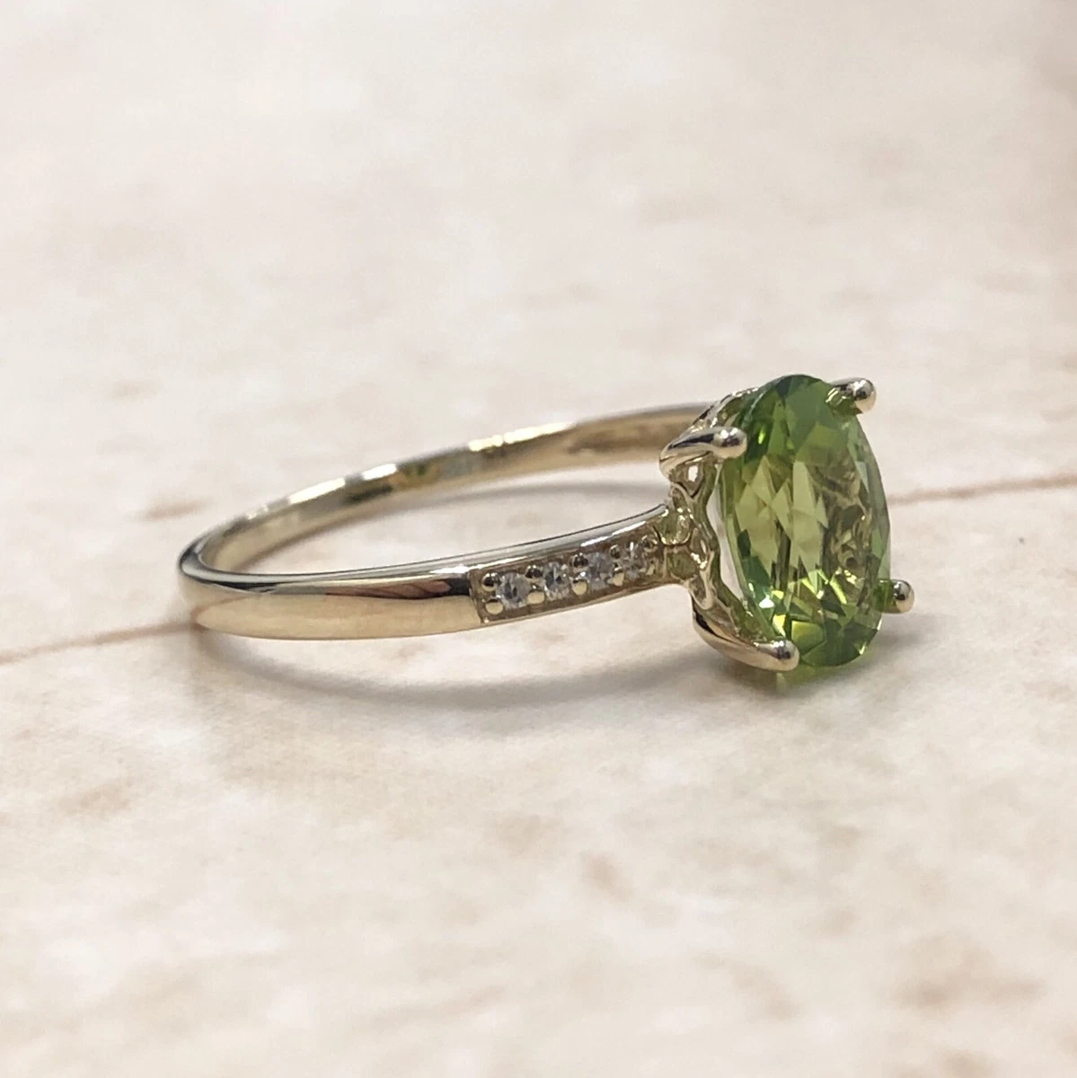 August birthstone wedding best sale rings